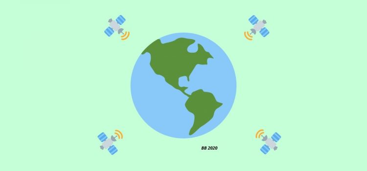 Salah satu arsitektur GNSS: segmen angkasa